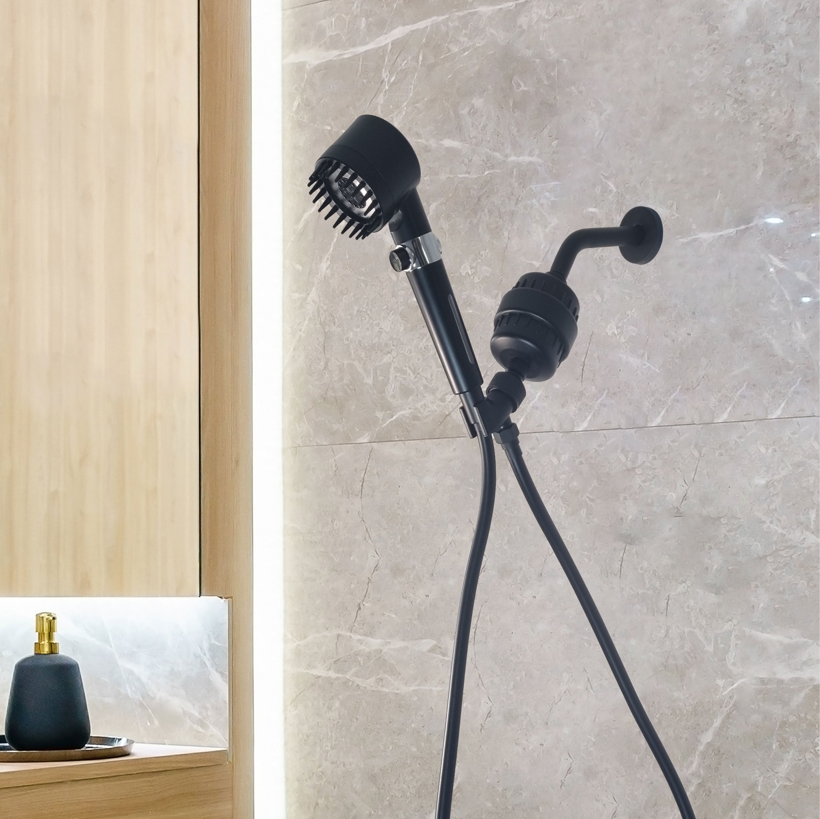 MINERALSTREAM MASSAGE FILTERED SHOWER HEAD