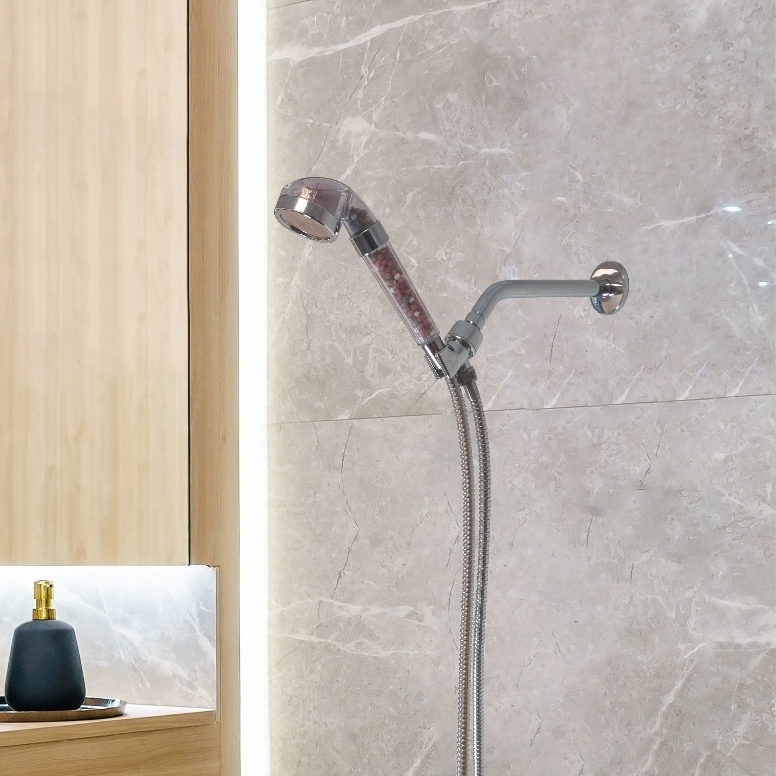 Mineralstream ™ LED Ionic Duschkopf