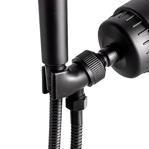 MineralStream™ – Duschkopfhalter – Schwarz