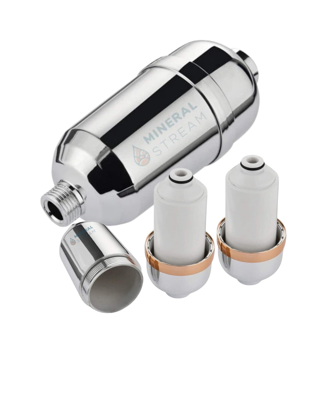 Fortschrittlicher Duschfilter für hartes Wasser