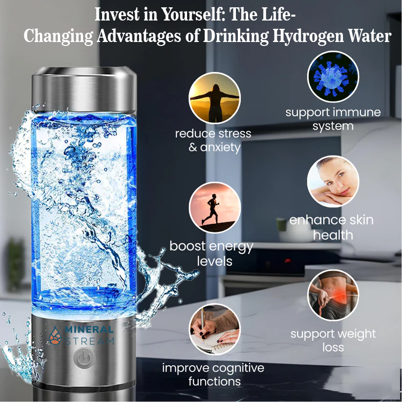 XSWCCJJ 402BZ Wasserstoff-Wasserflasche – Portable Hydrogen-Wasserflasche Für Unterwegs XSWCCJJ 402BZ Wasserstoff-Wasserflasche – Portable Hydrogen-Wasserflasche Für Unterwegs