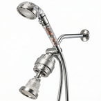 MineralStream Ionic Shower Head 2.0 dual shower system kit with two shower heads