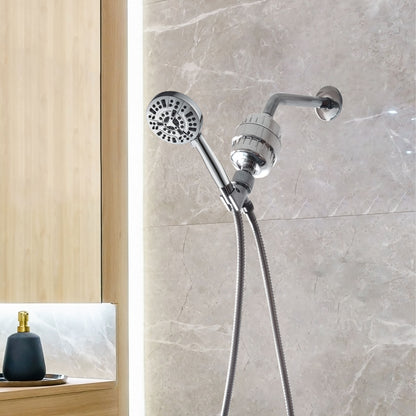 Mineralstream Luxe 10 Modus Hochdruck Duschkopf (gefiltert)